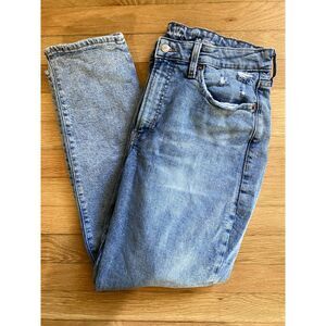 Old Navy High Rise O.G. Straight Light Washed Jeans - Size 12